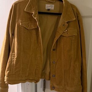 Universal Thread Tan Corduroy Jacket
